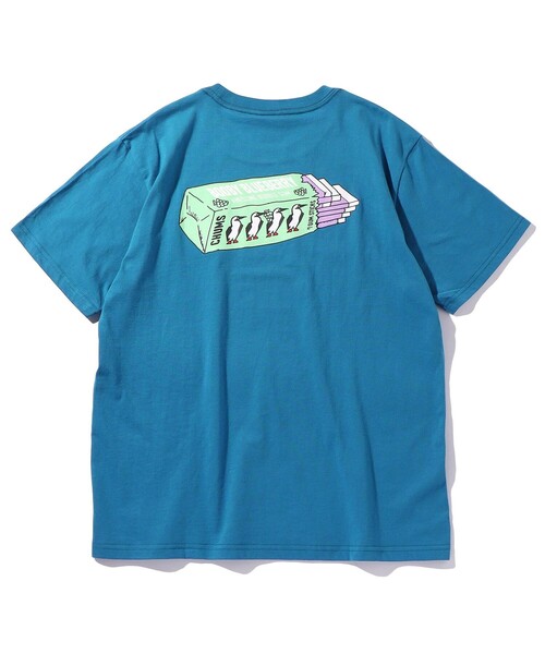 FREAK'S STORE(フリークスストア)の「WEB限定 CHUMS/チャムス Booby Bubble Gum TEE/ブービーバブルガムTEE(Tシャツ/カットソー・メンズ・ホワイト/ブラック/ブラウン/オリーブ/ブルー・SMALL/MEDIUM/LARGE/X-LARGE)」の5枚目の写真