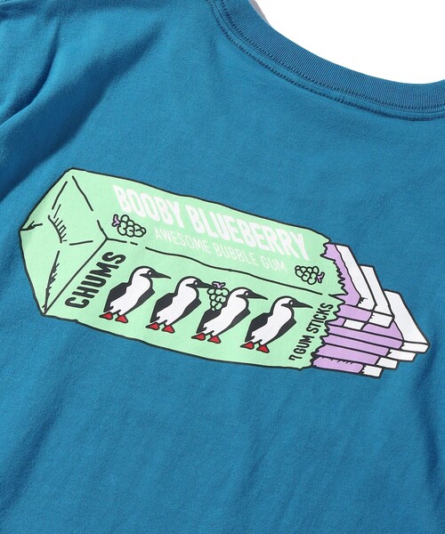 FREAK'S STORE(フリークスストア)の「WEB限定 CHUMS/チャムス Booby Bubble Gum TEE/ブービーバブルガムTEE(Tシャツ/カットソー・メンズ・ホワイト/ブラック/ブラウン/オリーブ/ブルー・SMALL/MEDIUM/LARGE/X-LARGE)」の9枚目の写真