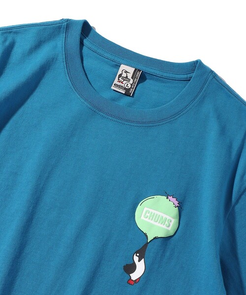 FREAK'S STORE(フリークスストア)の「WEB限定 CHUMS/チャムス Booby Bubble Gum TEE/ブービーバブルガムTEE(Tシャツ/カットソー・メンズ・ホワイト/ブラック/ブラウン/オリーブ/ブルー・SMALL/MEDIUM/LARGE/X-LARGE)」の13枚目の写真