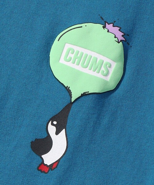 FREAK'S STORE(フリークスストア)の「WEB限定 CHUMS/チャムス Booby Bubble Gum TEE/ブービーバブルガムTEE(Tシャツ/カットソー・メンズ・ホワイト/ブラック/ブラウン/オリーブ/ブルー・SMALL/MEDIUM/LARGE/X-LARGE)」の12枚目の写真