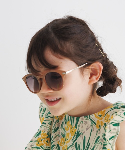 BAYFLOW（ベイフロー）の「[UVカット機能付き]サングラス（サングラス・キッズ・ブラック/ブラウン/ベージュ・FREE）」の3枚目の写真