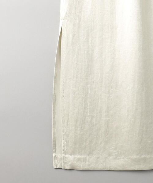 BEAUTY&YOUTH UNITED ARROWS（ビューティーアンドユースユナイテッドアローズ）の「アセテートサテン Iライン ロングスカート（スカート・レディース・ブラック/ナチュラル・M/S）」の8枚目の写真