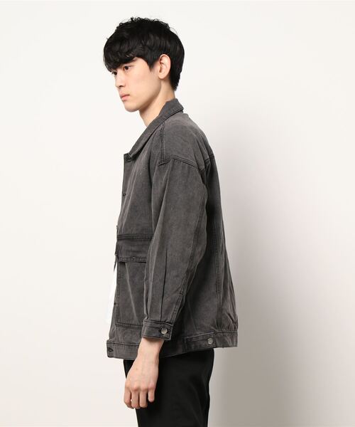 sevens（セブンズ）の「【sevens】ビッグポケットデニムジャケット（デニムジャケット・メンズ・グレー/ブルー・X-LARGE/LARGE/MEDIUM）」の18枚目の写真