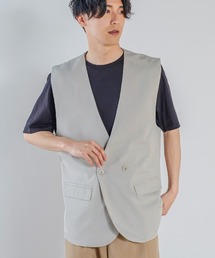 improves | ラグジュアリーメロウ ノーカラーベスト(ベスト)