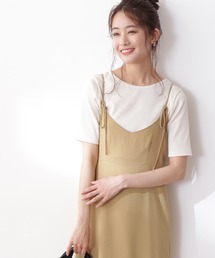 N.(N. Natural Beauty Basic) | 三角テレコベーシックTシャツ(Tシャツ/カットソー)