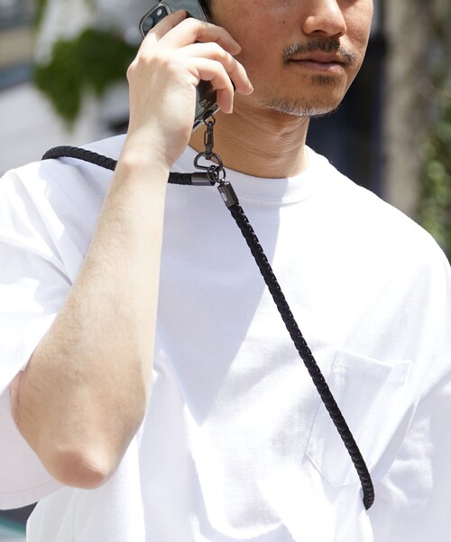 FREAK'S STORE(フリークスストア)の「LIVERTY ROPES/リバティー ロープス MARU SERIES 5REN SOLID(スマホグッズ・メンズ・ブラック/オリーブ/シルバー・ONE SIZE)」の6枚目の写真