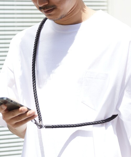 FREAK'S STORE(フリークスストア)の「LIVERTY ROPES/リバティー ロープス MARU SERIES 5REN SOLID(スマホグッズ・メンズ・ブラック/オリーブ/シルバー・ONE SIZE)」の7枚目の写真