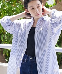 AMERICAN HOLIC | Wポケットシャツチュニック(シャツ/ブラウス)