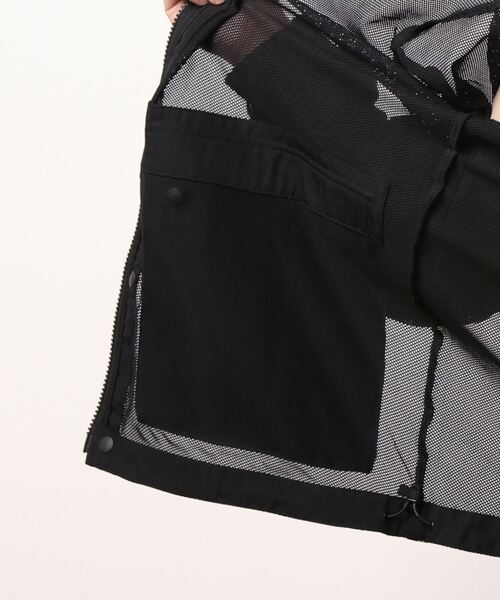 Snow Peak(スノーピーク)の「【Snowpeak】Insect Shield Jacket(ナイロンジャケット・レディース・ブラック・SMALL/MEDIUM)」の3枚目の写真