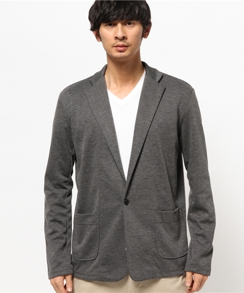 OUTLET（アウトレット）の「【WHO'S WHO gallery】RJテーラード（テーラードジャケット・メンズ・チャコールグレー/ブラック/ネイビー・LARGE/MEDIUM）」の4枚目の写真