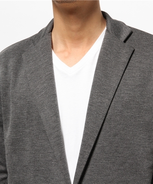 OUTLET（アウトレット）の「【WHO'S WHO gallery】RJテーラード（テーラードジャケット・メンズ・チャコールグレー/ブラック/ネイビー・LARGE/MEDIUM）」の8枚目の写真