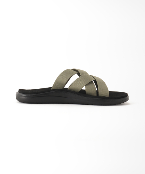 Teva(テバ)の「【Teva / テバ】VOYA SLIDE(サンダル・メンズ・カーキ/ブラック・7/100/9/XX-SMALL)」の5枚目の写真