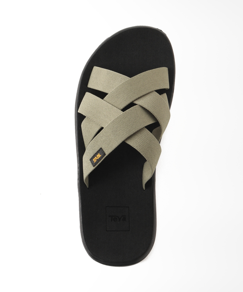 Teva(テバ)の「【Teva / テバ】VOYA SLIDE(サンダル・メンズ・カーキ/ブラック・7/100/9/XX-SMALL)」の7枚目の写真