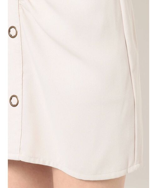 RESEXXY(リゼクシー)の「フロントギャザーミニシャツワンピース(ワンピース・レディース・アイボリー/グリーン/ブルー・FREE)」の19枚目の写真