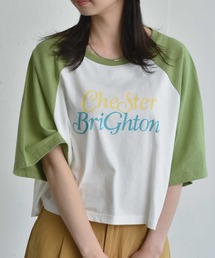 ロゴラグラン半袖Tee