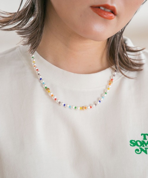 PBLIM（ページボーイリム）の「PAGEBOYLIM/パールビーズネックレス（ネックレス・レディース・シルバー系その他・FREE）」の5枚目の写真