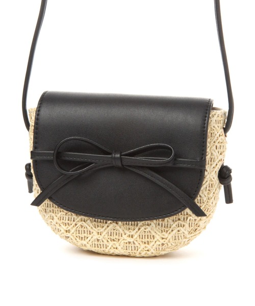 GLOBAL WORK（グローバルワーク）の「雑材ミニショルダー/キッズ/285418（ショルダーバッグ・キッズ・ダークブラウン/ブラック・FREE）」の9枚目の写真