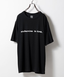 numbernine is dead T-SHIRT / ナンバーナインイズデッドロゴ Tシャツ
