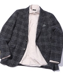 MEN'S BIGI | ネップメランジジャージジャケット(テーラードジャケット)