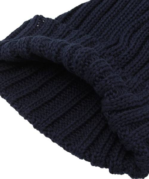 URBAN RESEARCH DOORS MENS（アーバンリサーチ ドアーズ メンズ）の「FORK＆SPOON ニットキャップ（ニットキャップ/ビーニー・メンズ・ネイビー/ライトグレー/オフホワイト/イエロー/グリーン/ベージュ・ONE）」の9枚目の写真