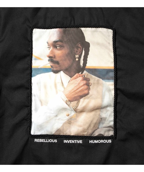 APPLEBUM（アップルバム）の「"SNP" Coach Jacket（その他アウター・メンズ・ブラック・LARGE/MEDIUM/X-LARGE/XX-LARGE）」の2枚目の写真