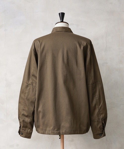 MILITARY（ミリタリー）の「【noey】チェコ軍 フライフロント ワークシャツ（シャツ/ブラウス・メンズ・ライトブラウン・1/3/2/4）」の7枚目の写真