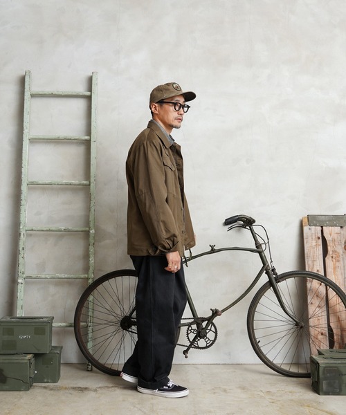 MILITARY（ミリタリー）の「【noey】チェコ軍 フライフロント ワークシャツ（シャツ/ブラウス・メンズ・ライトブラウン・1/3/2/4）」の19枚目の写真