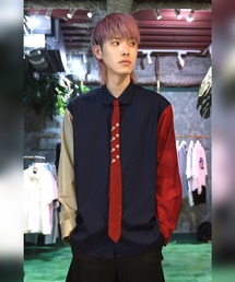 ROUND COLLAR PUNK TIE SHIRTS