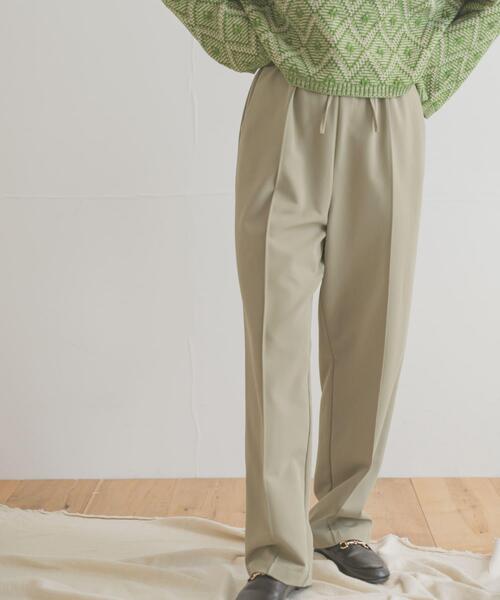 ITEMS URBANRESEARCH（アイテムズ アーバンリサーチ）の「ピンタックイージーパンツ（その他パンツ・レディース・ベージュ/ネイビー/ピンク・FREE）」の4枚目の写真