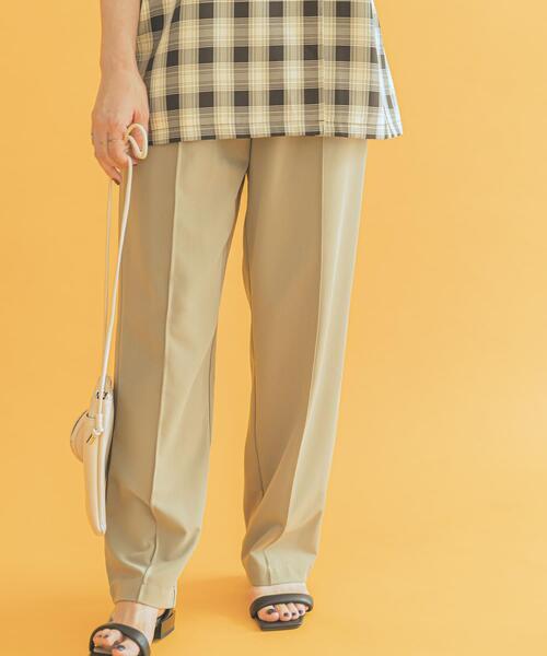 ITEMS URBANRESEARCH（アイテムズ アーバンリサーチ）の「ピンタックイージーパンツ（その他パンツ・レディース・ベージュ/ネイビー/ピンク・FREE）」の16枚目の写真