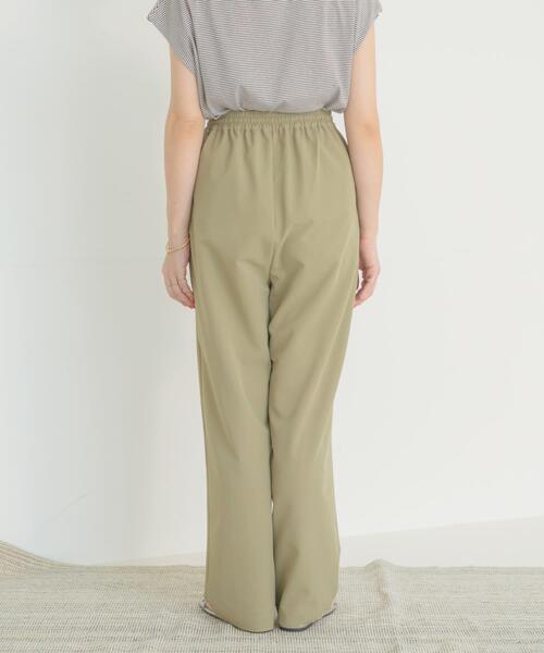 ITEMS URBANRESEARCH（アイテムズ アーバンリサーチ）の「ピンタックイージーパンツ（その他パンツ・レディース・ベージュ/ネイビー/ピンク・FREE）」の19枚目の写真