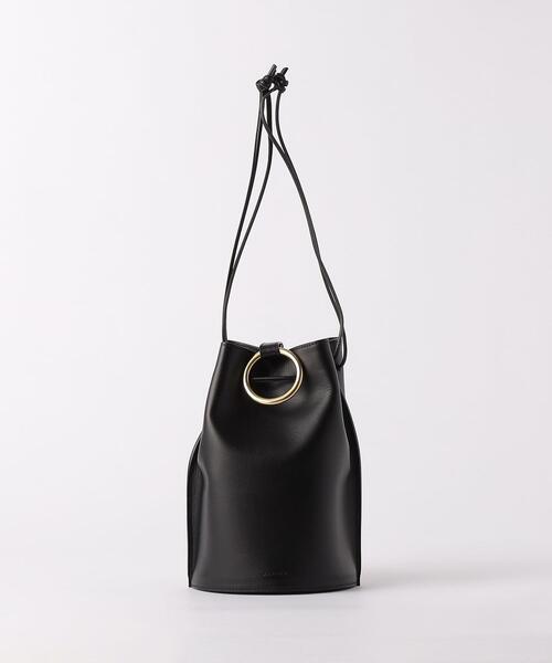 MARROW（マロウ）の「＜MARROW＞RING TUBE バッグ（ハンドバッグ・レディース・ブラック/ダークブラウン・FREE）」の5枚目の写真