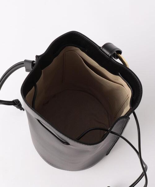 MARROW（マロウ）の「＜MARROW＞RING TUBE バッグ（ハンドバッグ・レディース・ブラック/ダークブラウン・FREE）」の7枚目の写真