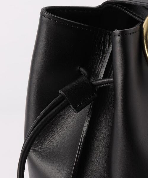 MARROW（マロウ）の「＜MARROW＞RING TUBE バッグ（ハンドバッグ・レディース・ブラック/ダークブラウン・FREE）」の9枚目の写真