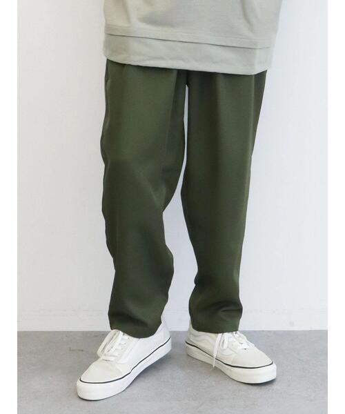 CRAFT STANDARD BOUTIQUE(クラフトスタンダードブティック)の「3TUCKワイドテーパードパンツ *(その他パンツ・メンズ・グレー/ベージュ/カーキ・M/L/LL)」の6枚目の写真