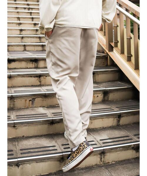 CRAFT STANDARD BOUTIQUE(クラフトスタンダードブティック)の「3TUCKワイドテーパードパンツ *(その他パンツ・メンズ・グレー/ベージュ/カーキ・M/L/LL)」の7枚目の写真