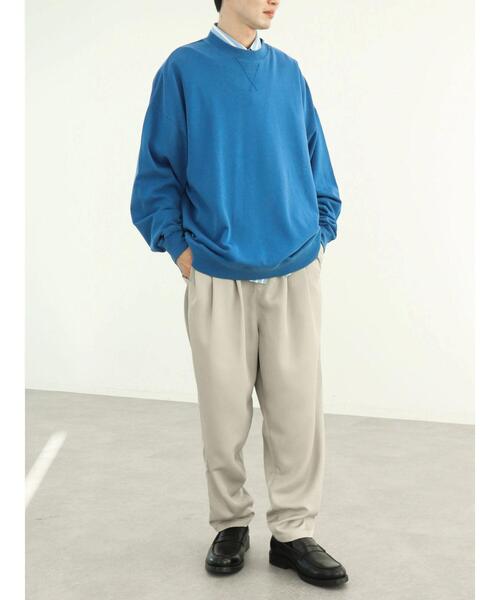 CRAFT STANDARD BOUTIQUE(クラフトスタンダードブティック)の「3TUCKワイドテーパードパンツ *(その他パンツ・メンズ・グレー/ベージュ/カーキ・M/L/LL)」の13枚目の写真