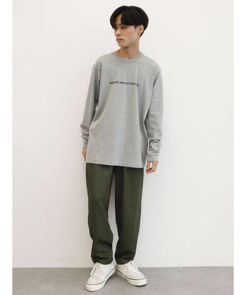 CRAFT STANDARD BOUTIQUE(クラフトスタンダードブティック)の「3TUCKワイドテーパードパンツ *(その他パンツ・メンズ・グレー/ベージュ/カーキ・M/L/LL)」の18枚目の写真