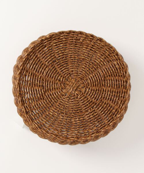 Creer（クレエ）の「UTILE(ユティル)洗えるラウンドローバスケットL（収納グッズ・レディース・ブラウン・ONE SIZE）」の9枚目の写真