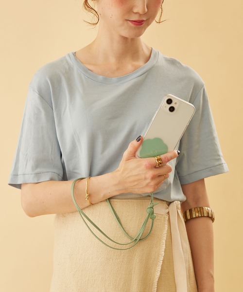 HASHIBAMI（ハシバミ）の「【HASHIBAMI】ジェムキャンディ モバイルストラップ（スマホグッズ・レディース・ミント/ラベンダー/グレイッシュベージュ/グレイッシュブルー/ブラック/グレー系その他・FREE）」の12枚目の写真