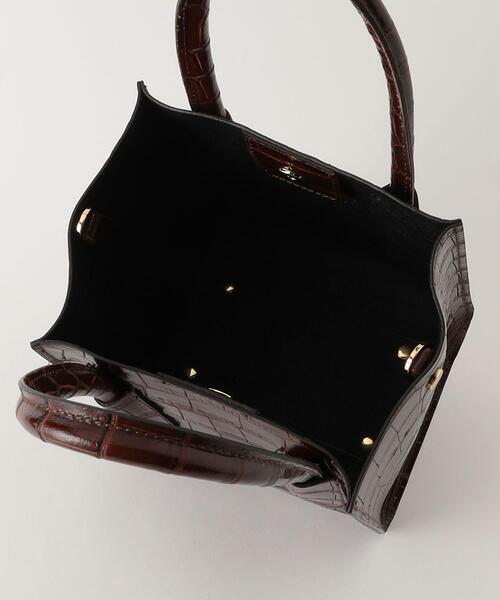 MARCO BIANCHINI(マルコビアンチーニ)の「< MARCO BIANCHINI >BOX 2WAY バッグ(ショルダーバッグ・レディース・ブラック/ベージュ/ブラウン・FREE)」の13枚目の写真