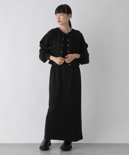 美品 ローリーズファーム ニットワンピース ノースリーブ 綿 カジュアル 涼しげ LOWRYS FARM ワンピース ニットキャミワンピース 150225