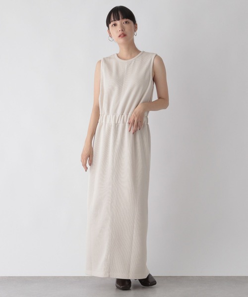 LOWRYS FARM（ローリーズファーム）の「カットカーディガンノースリープ２Ｐワンピース　123214（ワンピース・レディース・ブラック/パープル/ブラウン/アイボリー・FREE）」の9枚目の写真