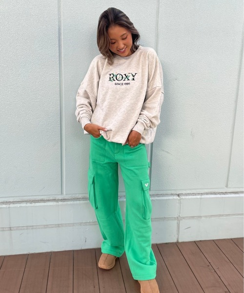 ROXY(ロキシー)の「【ZOZO限定アイテム】FLOWER EMB PULLOVER/ロキシースウェットトレーナー(スウェット・レディース・ホワイト/ネイビー/グレー・FREE)」の18枚目の写真