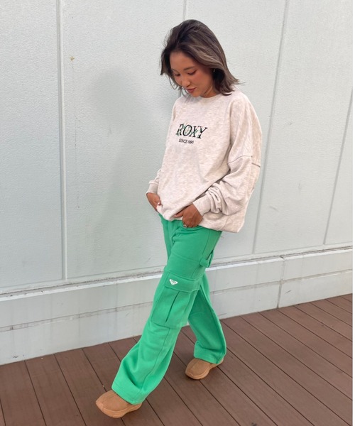 ROXY(ロキシー)の「【ZOZO限定アイテム】FLOWER EMB PULLOVER/ロキシースウェットトレーナー(スウェット・レディース・ホワイト/ネイビー/グレー・FREE)」の19枚目の写真