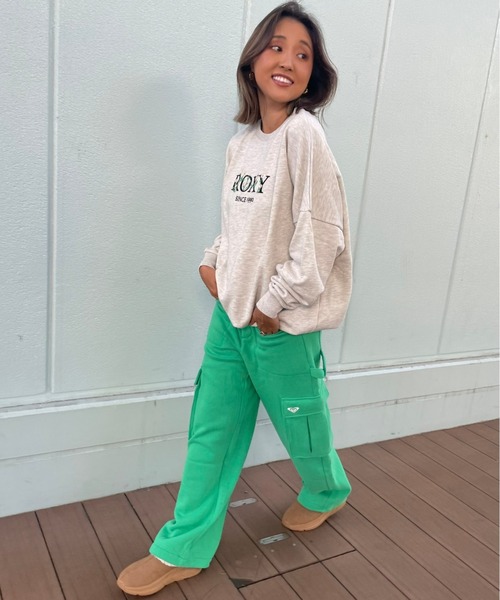 ROXY(ロキシー)の「【ZOZO限定アイテム】FLOWER EMB PULLOVER/ロキシースウェットトレーナー(スウェット・レディース・ホワイト/ネイビー/グレー・FREE)」の20枚目の写真