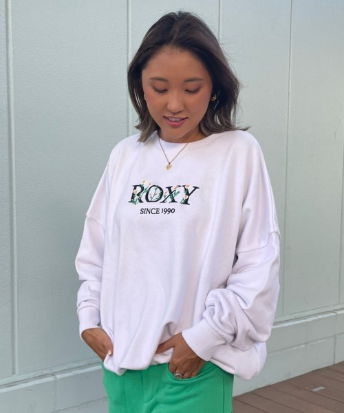 ROXY(ロキシー)の「【ZOZO限定アイテム】FLOWER EMB PULLOVER/ロキシースウェットトレーナー(スウェット・レディース・ホワイト/ネイビー/グレー・FREE)」の10枚目の写真