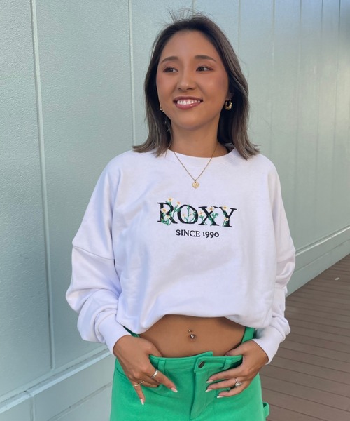 ROXY(ロキシー)の「【ZOZO限定アイテム】FLOWER EMB PULLOVER/ロキシースウェットトレーナー(スウェット・レディース・ホワイト/ネイビー/グレー・FREE)」の12枚目の写真