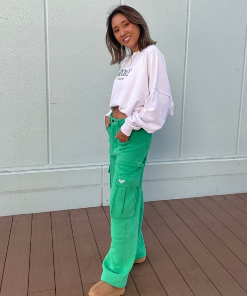 ROXY(ロキシー)の「【ZOZO限定アイテム】FLOWER EMB PULLOVER/ロキシースウェットトレーナー(スウェット・レディース・ホワイト/ネイビー/グレー・FREE)」の13枚目の写真