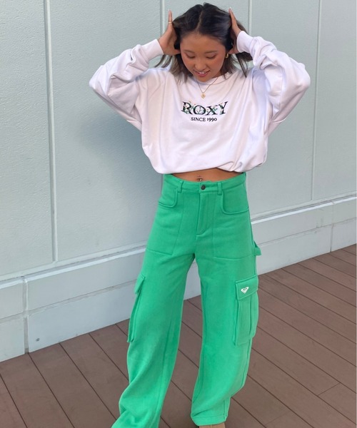 ROXY(ロキシー)の「【ZOZO限定アイテム】FLOWER EMB PULLOVER/ロキシースウェットトレーナー(スウェット・レディース・ホワイト/ネイビー/グレー・FREE)」の14枚目の写真